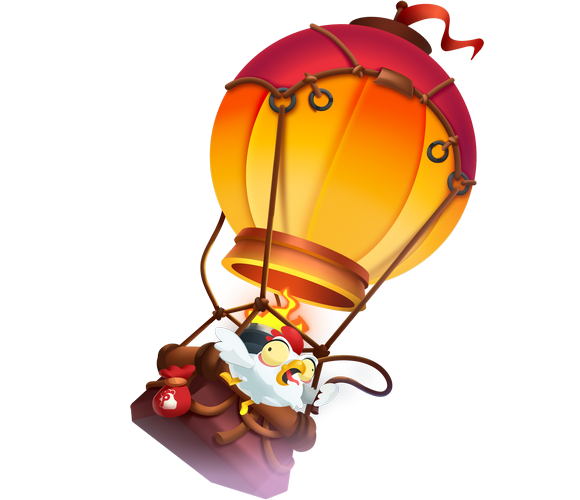 Balloon crash game